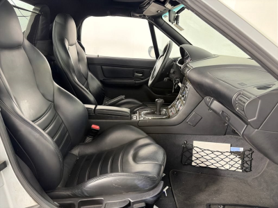 1998 BMW M Roadster in Arctic Silver Metallic over Black Nappa