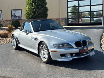 1998 BMW M Roadster in Arctic Silver Metallic over Black Nappa