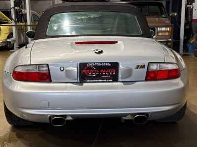 1998 BMW M Roadster in Arctic Silver Metallic over Black Nappa