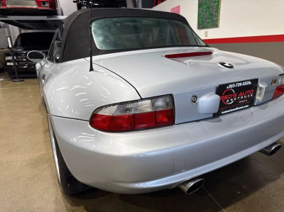 1998 BMW M Roadster in Arctic Silver Metallic over Black Nappa