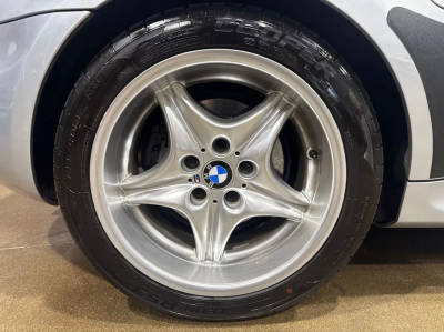 1998 BMW M Roadster in Arctic Silver Metallic over Black Nappa