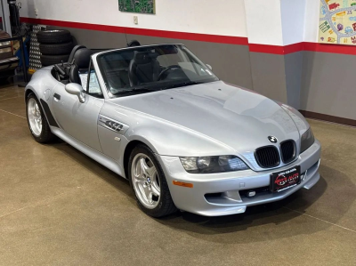1998 BMW M Roadster in Arctic Silver Metallic over Black Nappa