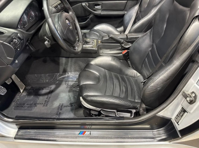 1998 BMW M Roadster in Arctic Silver Metallic over Black Nappa