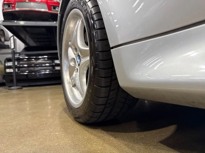 1998 BMW M Roadster in Arctic Silver Metallic over Black Nappa