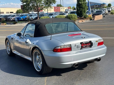 1998 BMW M Roadster in Arctic Silver Metallic over Black Nappa