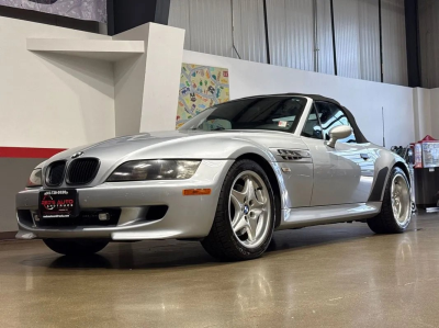 1998 BMW M Roadster in Arctic Silver Metallic over Black Nappa