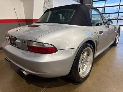 1998 BMW M Roadster in Arctic Silver Metallic over Black Nappa