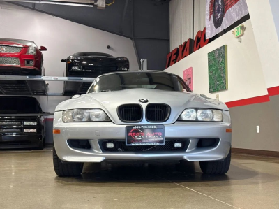 1998 BMW M Roadster in Arctic Silver Metallic over Black Nappa