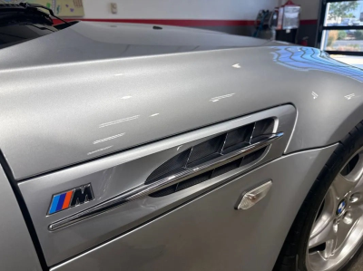 1998 BMW M Roadster in Arctic Silver Metallic over Black Nappa