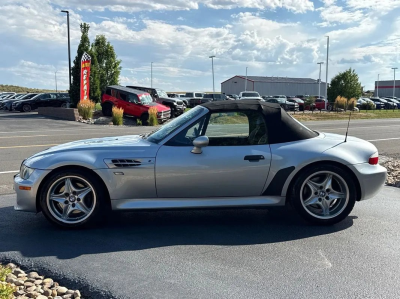 1998 BMW M Roadster in Arctic Silver Metallic over Black Nappa