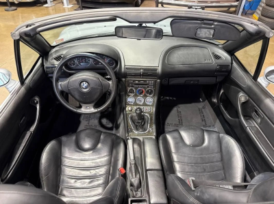 1998 BMW M Roadster in Arctic Silver Metallic over Black Nappa