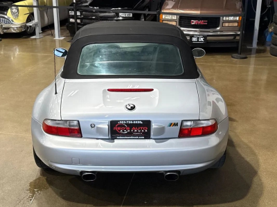 1998 BMW M Roadster in Arctic Silver Metallic over Black Nappa