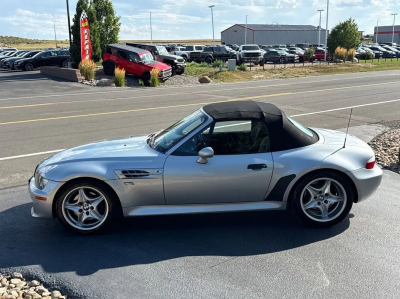 1998 BMW M Roadster in Arctic Silver Metallic over Black Nappa