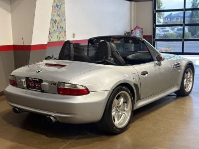 1998 BMW M Roadster in Arctic Silver Metallic over Black Nappa