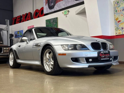1998 BMW M Roadster in Arctic Silver Metallic over Black Nappa