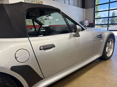 1998 BMW M Roadster in Arctic Silver Metallic over Black Nappa