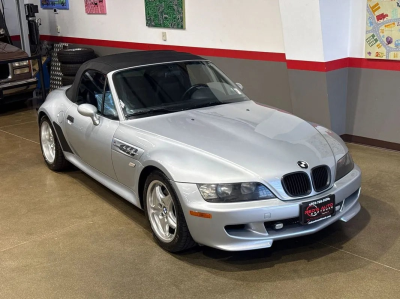 1998 BMW M Roadster in Arctic Silver Metallic over Black Nappa