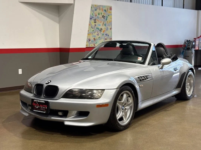 1998 BMW M Roadster in Arctic Silver Metallic over Black Nappa