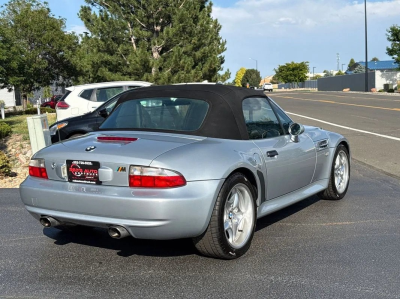 1998 BMW M Roadster in Arctic Silver Metallic over Black Nappa