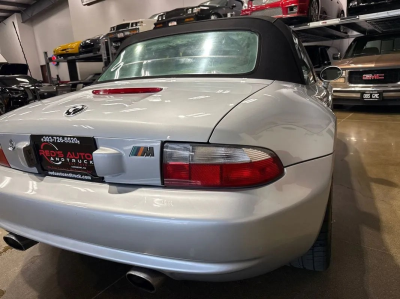 1998 BMW M Roadster in Arctic Silver Metallic over Black Nappa