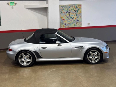 1998 BMW M Roadster in Arctic Silver Metallic over Black Nappa