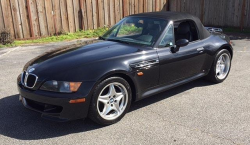 1998 BMW M Roadster in Cosmos Black Metallic over Dark Gray & Black Nappa