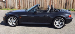 1998 BMW M Roadster in Cosmos Black Metallic over Dark Gray & Black Nappa