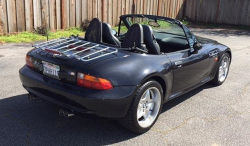 1998 BMW M Roadster in Cosmos Black Metallic over Dark Gray & Black Nappa