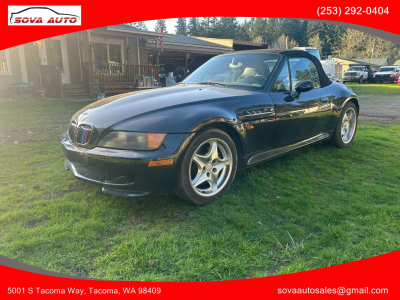 1998 BMW M Roadster in Cosmos Black Metallic over Dark Gray & Black Nappa