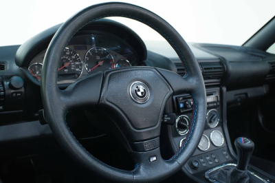 1998 BMW M Roadster in Cosmos Black Metallic over Dark Gray & Black Nappa