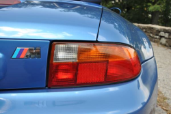 1998 BMW M Roadster in Estoril Blue Metallic over Estoril Blue & Black Nappa