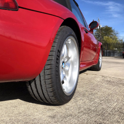 1998 BMW M Roadster in Imola Red 2 over Black Nappa