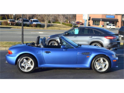 1998 BMW M Roadster in Estoril Blue Metallic over Estoril Blue & Black Nappa