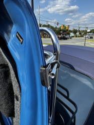 1998 BMW M Roadster in Estoril Blue Metallic over Estoril Blue & Black Nappa