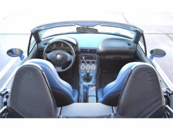 1998 BMW M Roadster in Estoril Blue Metallic over Estoril Blue & Black Nappa