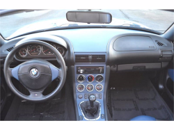1998 BMW M Roadster in Estoril Blue Metallic over Estoril Blue & Black Nappa