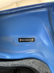 1998 BMW M Roadster in Estoril Blue Metallic over Estoril Blue & Black Nappa