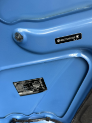 1998 BMW M Roadster in Estoril Blue Metallic over Estoril Blue & Black Nappa