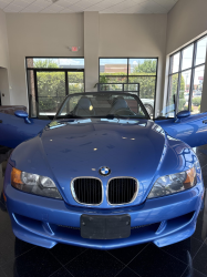 1998 BMW M Roadster in Estoril Blue Metallic over Estoril Blue & Black Nappa