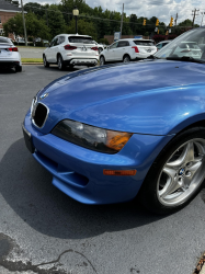1998 BMW M Roadster in Estoril Blue Metallic over Estoril Blue & Black Nappa