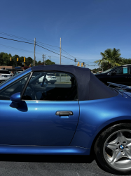 1998 BMW M Roadster in Estoril Blue Metallic over Estoril Blue & Black Nappa