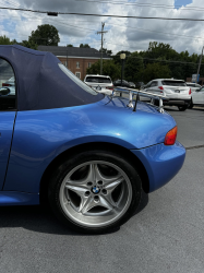 1998 BMW M Roadster in Estoril Blue Metallic over Estoril Blue & Black Nappa