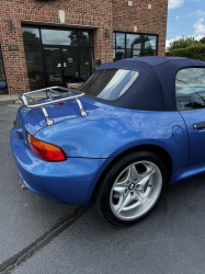 1998 BMW M Roadster in Estoril Blue Metallic over Estoril Blue & Black Nappa