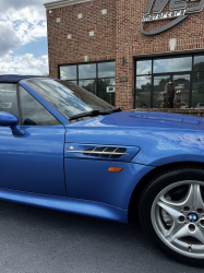 1998 BMW M Roadster in Estoril Blue Metallic over Estoril Blue & Black Nappa