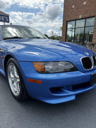 1998 BMW M Roadster in Estoril Blue Metallic over Estoril Blue & Black Nappa
