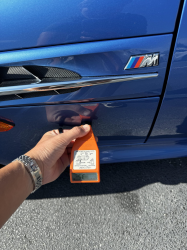 1998 BMW M Roadster in Estoril Blue Metallic over Estoril Blue & Black Nappa