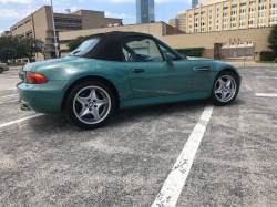 1998 BMW M Roadster in Evergreen over Evergreen & Black Nappa