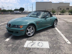 1998 BMW M Roadster in Evergreen over Evergreen & Black Nappa