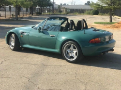 1998 BMW M Roadster in Evergreen over Evergreen & Black Nappa