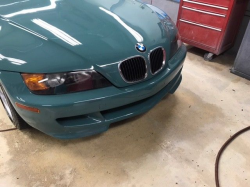 1998 BMW M Roadster in Evergreen over Evergreen & Black Nappa